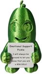 Infmetry Emotional Support Pickle Nuggets Cucumber Ornament Positive Cute Funny Gifts 3D Printed