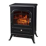 Lenoxx Electric Fireplace Heater, B