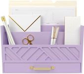 BLU MONACO | Wooden Mail Organizer 