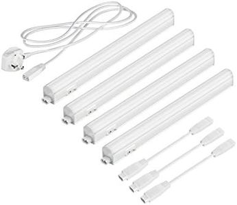 Parlat LED Under-Cabinet Lights Rigel, 31.3cm Each, 445lm Each, White, Set of 4, BS