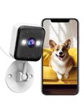 JOOAN Security Camera WiFi Camera Outdoor Indoor 2K Pet Camera Color Night Vision Motion Detection & Alert 2-Way Audio IP65 Weatherproof Supprt Cloud/Micro SD Record Works with Alexa