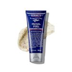 Kiehl's Facial Fuel Exfoliating Face Scrub, Facial Cleanser for Men, Smooths Skin & Removes Dead Skin, Dirt & Oil, Helps Soften Tough Facial Hair, with Caffeine, Menthol & Vitamin E, 100ml