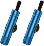 uncakil Car Window Breaker Seatbelt Cutter Hammerdex Car Safety Hammer Safehammer Glass Breaker Safe Hammer Glass Breaker Under Water,One Second Broken Window (2 Blue)