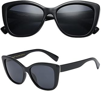 PolarSpex Cat Eye Sunglasses for Women - Trendy & Polarized Oversized Womens Sunglasses - Fashionable Shades for Women