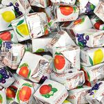 Fruit Caramel Fruit Chews Wedding Sweets Party Bags - Individually Wrapped Fruit Caramels (1kg)