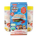 PAW Patrol PEVA Reusable Snack Bag 2 PK