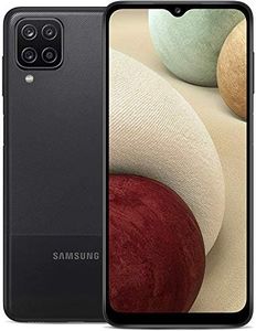 SAMSUNG Samsung Galaxy A12 (A125M) 64GB Dual SIM, GSM Unlocked, (CDMA Verizon/Sprint Not Supported) Smartphone Latin American Version No Warranty (Black)