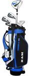 Ram Golf SDX Junior Boys Golf Clubs Set with Bag (Blue, 6-8 Years, Right)