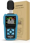 Decibel Meter, DURFICST Sound Level Meter, Portable Level Meter, dB/SONE Units Fast Switching, with LCD Colour Screen, Backlight, A/C Counterweight, Sound meter for home and construction sites
