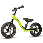 KRIDDO Toddler Balance Bike 2 Year Old, Age 18 Months to 5 Years Old, Early Learning Interactive Push Bicycle with Steady Balancing and Footrest, Gift Bike for 2-5 Boys Girls