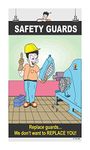 Posterkart Safety Poster - Safety Guards, 66 cm x 36 cm x 1 cm