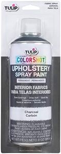 Tulip ColorShot Instant Fabric Color Interior Upholstery Spray 8 oz - Charcoal (Packaging May Vary)