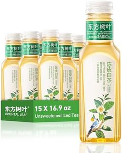 ORIENTAL LEAF Mandarin White Tea, Unsweetened Iced Tea, 16.9 Fl Oz, 15 Pack