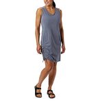 Columbia Womens Sun Anytime Casual III Dress, Nocturnal Heather, X-Small US