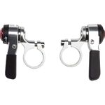 MicroShift Double/Triple 9 Speed Thumb Shifters Silver