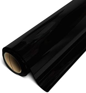 Siser EasyWeed Matte Black HTV 11.8"x5ft Roll - Iron on Heat Transfer Vinyl