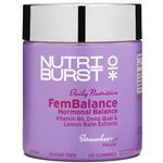 Nutriburst - FemBalance Hormone Balance for Women - Vitamin B6, Lemon Balm + Dong Quai - Regulate Hormones, Support Nervous System + Reduce Tiredness - 60 Gummies 1 Month Supply - Suitable for Vegans