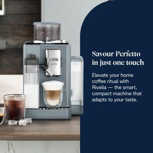 Delonghi Rivelia Coffee Machine – Pebble Grey