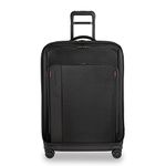 Briggs & Riley ZDX-Expandable Luggage with 4 Spinner Wheels, Black, Checked-Large 29-Inch