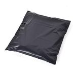 Everest 14x16 inches Pack Of 100 Pcs Black With POD Courier Bags/Pouches/Covers/Mailing Bags 60 Micron 14 x 16 inches