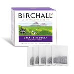 Birchall Great Rift Decaf Blend Tea Bags, English Breakfast Tea Bursting with Full Flavour, Perfect Vegan Gifts, 80 Plant-Based Everyday Tea Bags