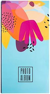 Grupo Erik: Album fotografico Abstract Summer | foto 10x15cm con 96 tasche e copertina flessibile, Album Portafoto , , Album foto ricordo famiglia