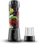 BLENDi Pro+ Portable Blender (New 2025 Model, 17.5oz, Black) – Upgraded Ice Crushing 120W Motor, USB-C Rechargeable, Cordless Personal Blender for Smoothies & Shakes – BPA-Free, Travel-Friendly