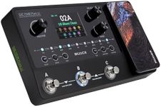 MOOER GE150 Plus Li Portable Multi Effects Pedal Battery-Powered Looper Three Footswitches Drum Machine with Expression, IR Loader, Preamp Pedal for Guitar and Bass