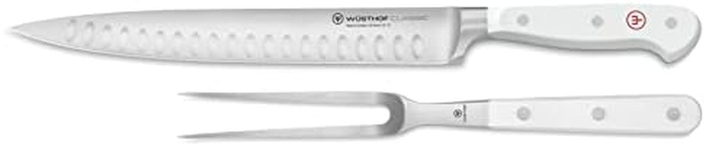Wüsthof Classic White 2-Piece Carving Set