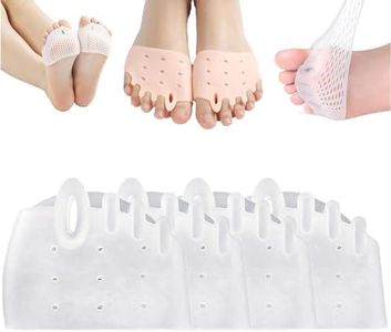 Hyggear Silicone Toe Separator, Hyggear Toe Separator, Hyggear Silicone Toe Separators for Women, Hyggear Pedicure Toe Separators for Women, for Toe Overlapping Hammertoe Yoga Practice (C)