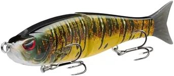 Bassdash SwimShad Glide Baits Jointed Swimbait Bass Pike Salmon Trout Muskie Fishing Lure