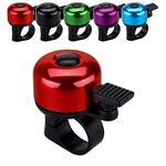 JFmall Bike Bell Bicycle Bell with Loud Crisp Clear Sound, Road and Mountain Bike Bell Adults Kids(8 colors)