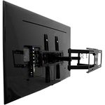 TV wall mount QLED/OLED/LED/LCD, 42-65 inches, extremely stable, with Fischer accessories, rotatable, TV mount, VESA for Samsung, LG, Philips, Sony, Panasonic, Medion, Hisense