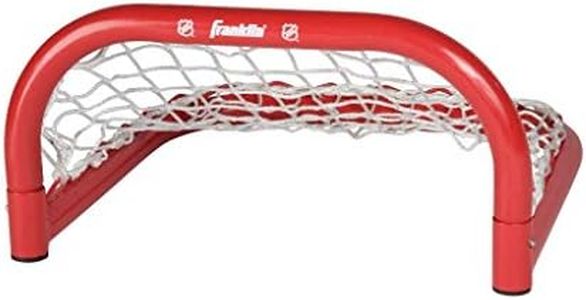 Franklin Sports Mini Skills Street Hockey Goal - Outdoor + Indoor Steel Mini Hockey Net - Perfect for Practice and Training