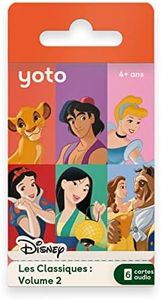 Yoto - Disney Les Grands Classiques, Collection de Livres Audio pour Enfant en français à écouter sur conteuse et boîte à Histoires pour Enfant Yoto Player et Yoto Mini, premières Histoires 5 à 8 Ans