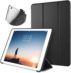 DTTO iPad 9.7 Case 2018 iPad 6th Generation Case/2017 iPad 5th Generation Case, Slim Fit Lightweight Smart Cover with Soft TPU Back Case for iPad 9.7 2018/2017 [Auto Sleep/Wake] - Black