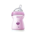 Chicco Natfeel 0080825110000 Bib 2m+ Girl, 250 ml, Transparent