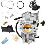 Carburetor Carb with Intake Boot Fit for Yamaha Big Bear 350 YFM350 Kodiak YFM400 Moto 4