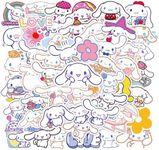 Cannity Cute Dog Stickers 50PCS Cartoon Stickers for Kids Teens Adults, Vinyl Waterproof Kawaii Stickers for Water Bottles Laptop Luggage Phone Scrapbook