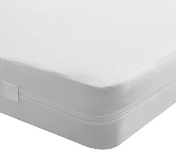 Beedsooth Zippered Waterproof Mattress Encasement Single size (90x190x25cm) Premium Bed Bug Proof Mattress Protector Hypoallergenic Dust Mite Proof Anti Allergy Fully Zip Mattress Cover