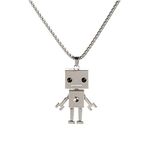 Robot Friend Necklace