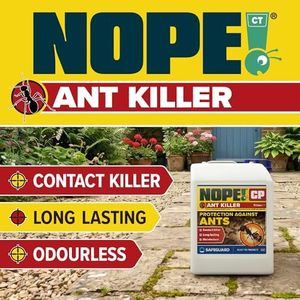 NOPE! CP Ant Killer, 5 Litre – Long-Lasting, Fast Acting Indoor & Outdoor