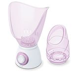 Beurer FS60 Facial Sauna, Facial Steamer for Cosmetic Facial Care, Opens the Pores and Moisturises, Soothing Steam, also Suitable for Aromatherapy and Inhalation, Pink