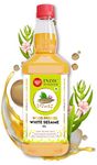 IndicWisdom Wood Pressed White Sesame Oil 1 Liter (Cold Pressed White Sesame Oil - Extracted on Wooden Churner)