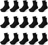 Auranso Kids Socks 15 Pairs Toddler