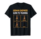 German Shepherd Dog Training Guide T-Shirt