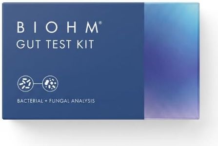 BIOHM Gut Health Test Kit for Microbiome and Digestive Health Analysis, Home Test Kit with Gut Score, Easy-to-Read Results and Actionable Recommendations