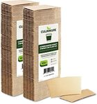 Kraft Paper Hot Cup Sleeve Jacket Holder | Corrugated Cardboard Protective Hot And Cold Insulator | Espresso Coffee Milk Tea Beverage And Hand Protector Fits 12/24oz Paper cups (Kraft, 200)