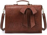 ECOSUSI Women's Briefcase Vegan Lea