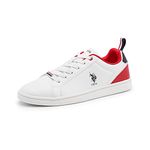 U.S. Polo Assn. Stefan Men's Off White Sneakers-(UK/11) (US/12) (2FD22558A01)